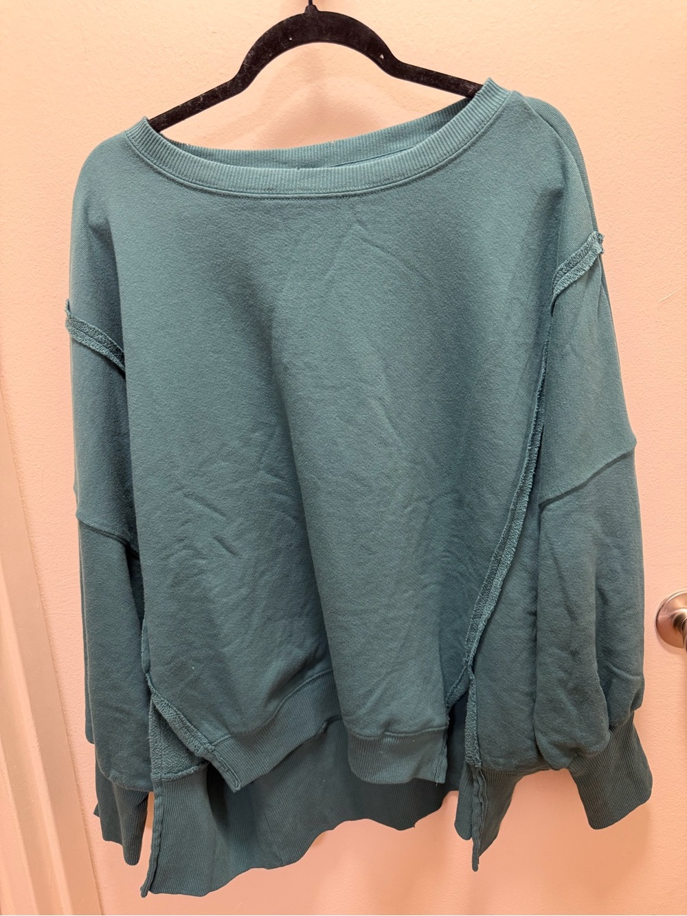 We the Free Teal sweater new with tags